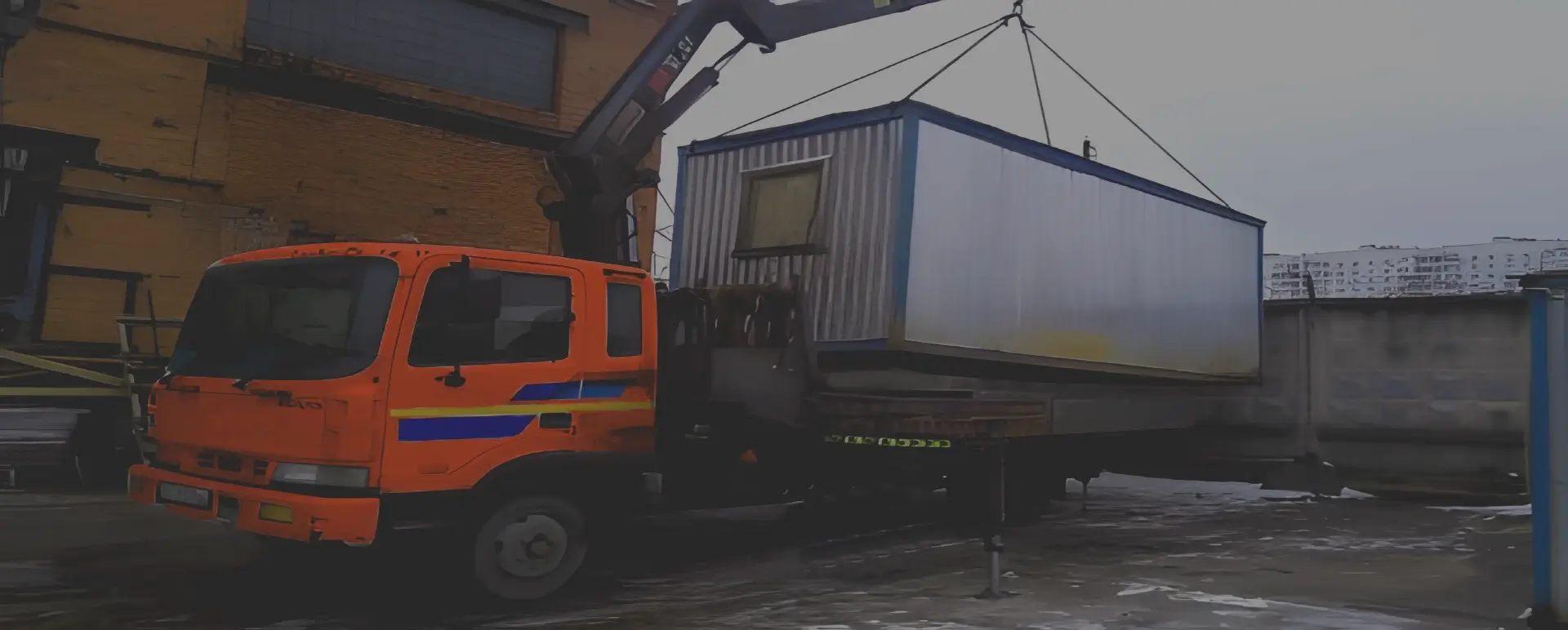 Получить уникальное предложение по перевозке негабаритного вагончика грузовым транспортом по России из Краснодара с гарантией безопасности