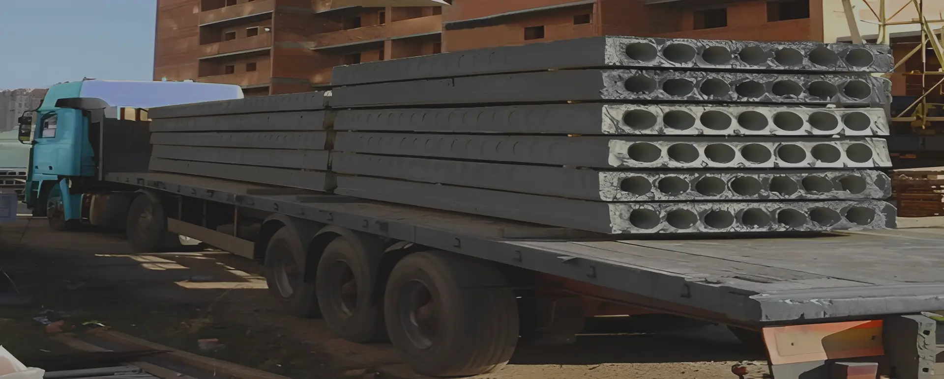 Рассчитать цену на доставку длинномером ЖБИ плит перекрытия по России из Краснодара в онлайн калькуляторе